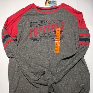 NHL WASHINGTON CAPS long Sleeve Tee